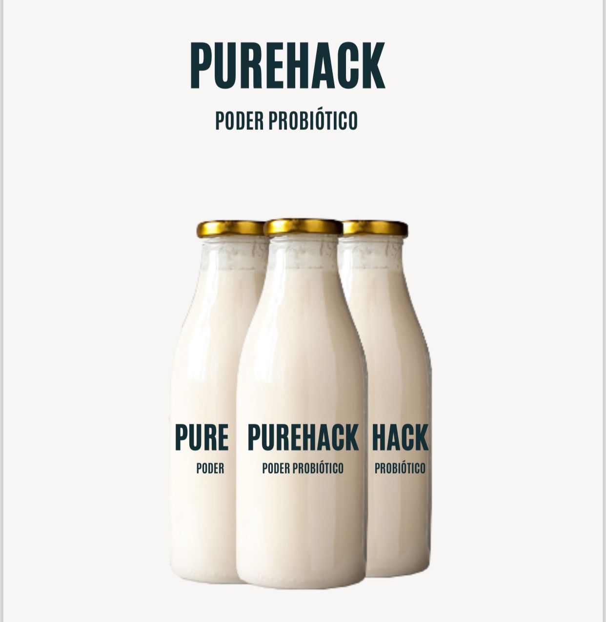 Probiótico PUREHACK (pack 6 botellas 250ml)