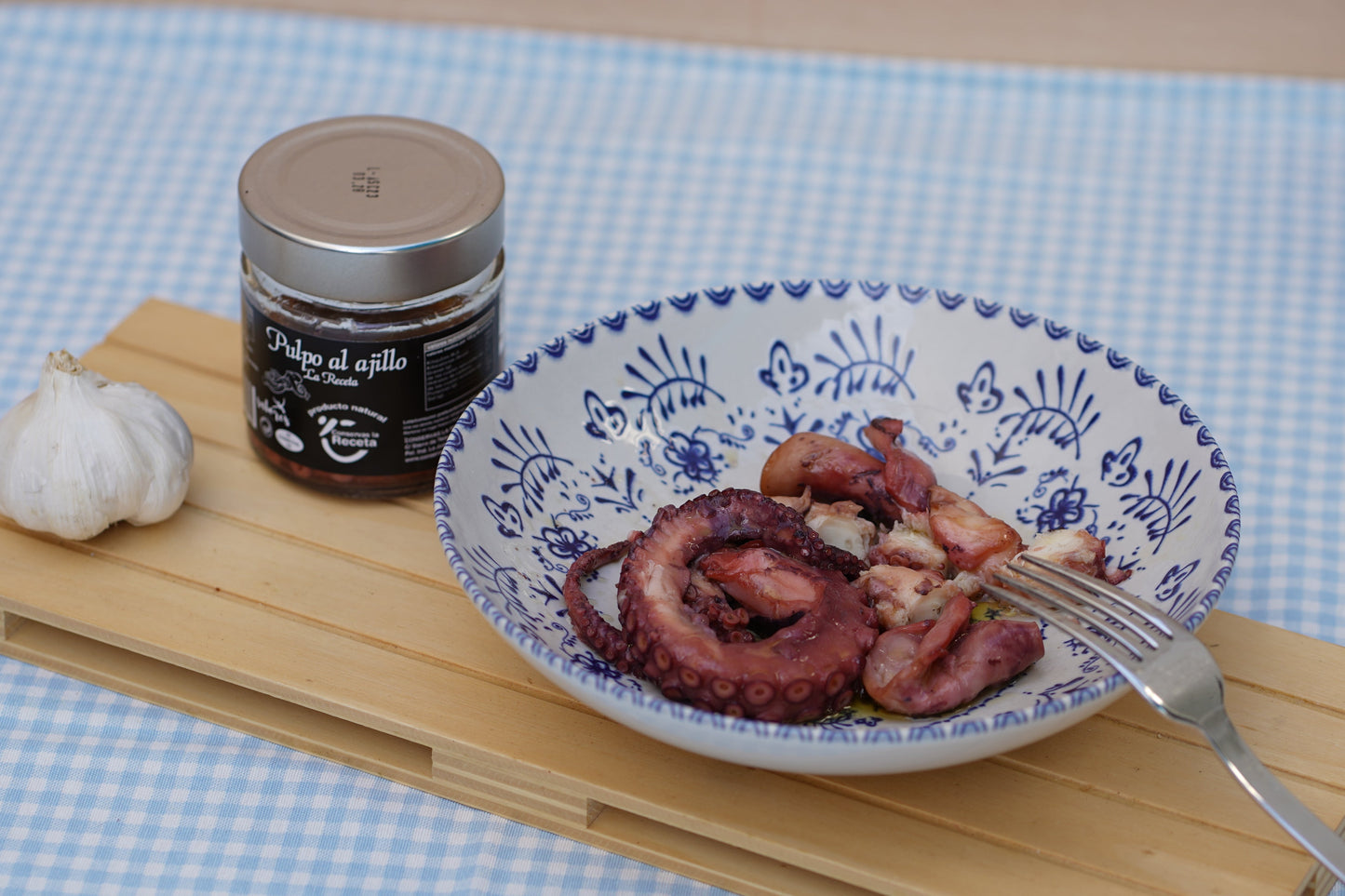 PULPO AL AJILLO en AOVE
250g