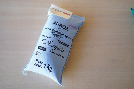 Arroz Variedad Argila - saco de tela 1kg