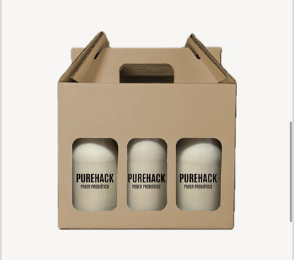 Probiótico PUREHACK (pack 6 botellas 250ml)