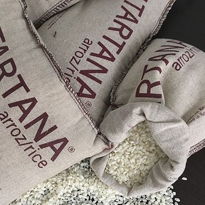 Arroz Tartana - Variedad Marisma 1k Saco Tela